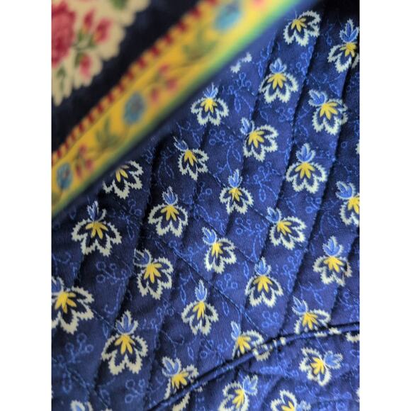 Vera Bradley Vintage Quilted Crossbody Shoulder Bag Lot of 2 Floral Paisley - Picture 7 of 9